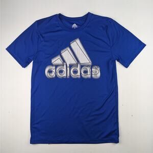 Adidas Bright Blue Athletic Tee